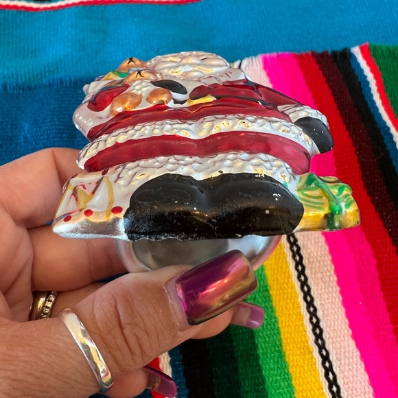 Christmas Santa Napkin Ring Holders Allure 1998 Set of 8 - Picture 8 of 12